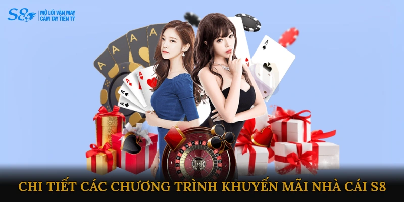 Chi tiết các chương trình khuyến mãi Nhà cái S8