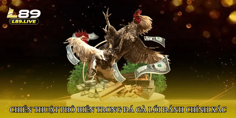 Chiến thuật phổ biến trong Đá gà lối đánh chính xác